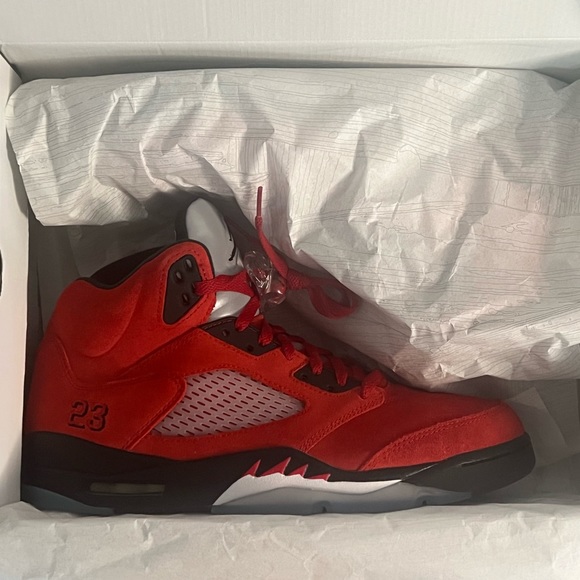 Air Jordan 5 Retro 'Raging Bull' 2021 size 11 mens - Picture 3 of 9